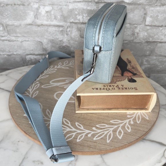 Kate Spade Oh Snap Denim Camera crossbody adjustable bag,perfect 4 shopping 🛍️ - Picture 2 of 10